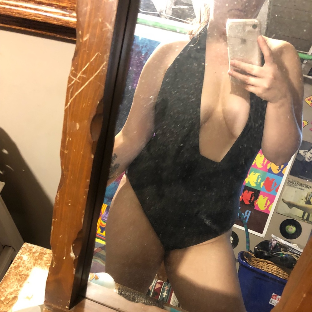 Black one piece